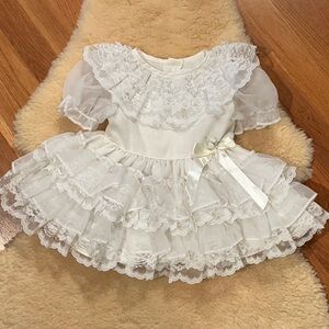 Vintage Martha’s Miniatures frilly pageant dress